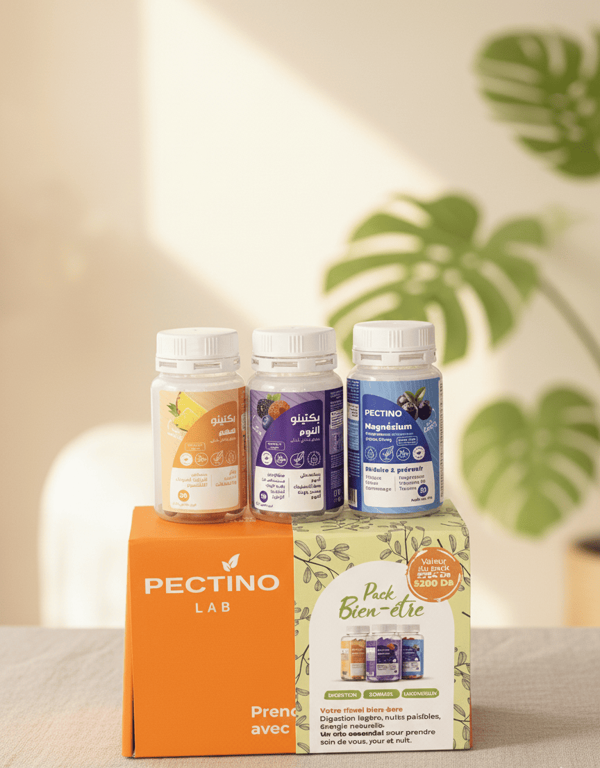 Corps apaisé, esprit léger : le secret du Pack Bien Être . - Pectino : Les vitamines et les minéraux