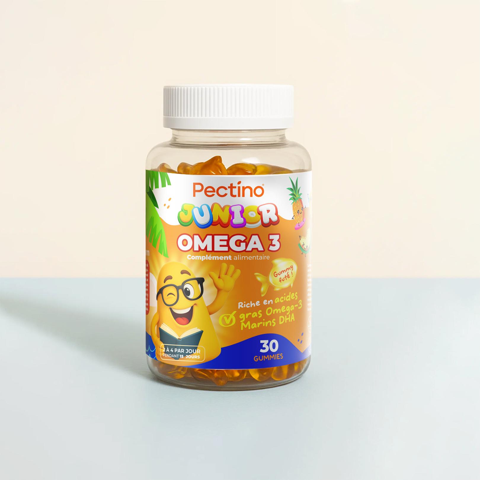 Fin des vaccances : Aidez vos enfants à retrouver la concentration et l'énergie graçe aux Oméga-3 - Pectino : Les vitamines et les minéraux