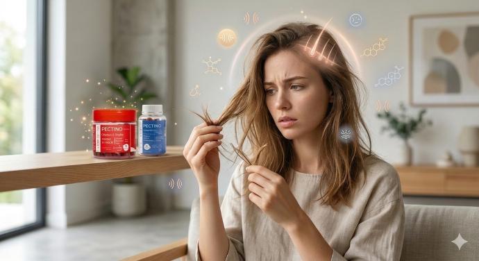 لماذا يصبح الشعر أكثر هشاشة مع التوتر؟ - Pectino : Les vitamines et les minéraux