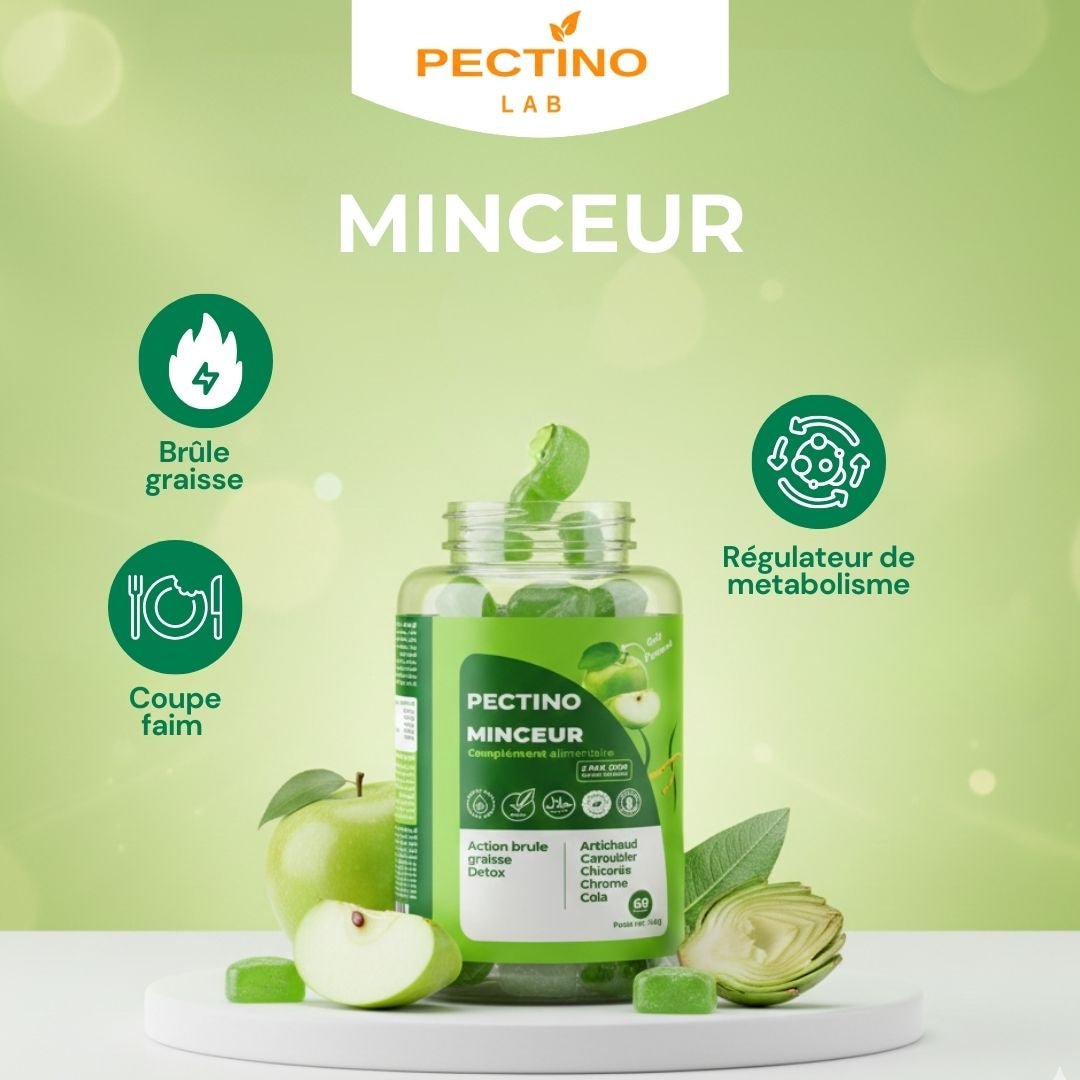 GUMMIES MINCEUR 1 MOIS - Pectino : Les vitamines et les minéraux