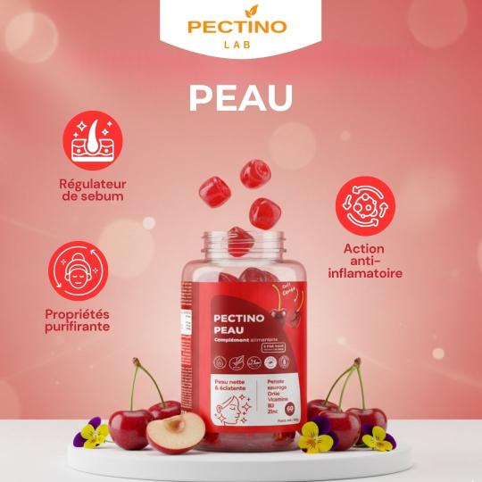 GUMMIES PEAU 1 MOIS - Pectino : Les vitamines et les minéraux