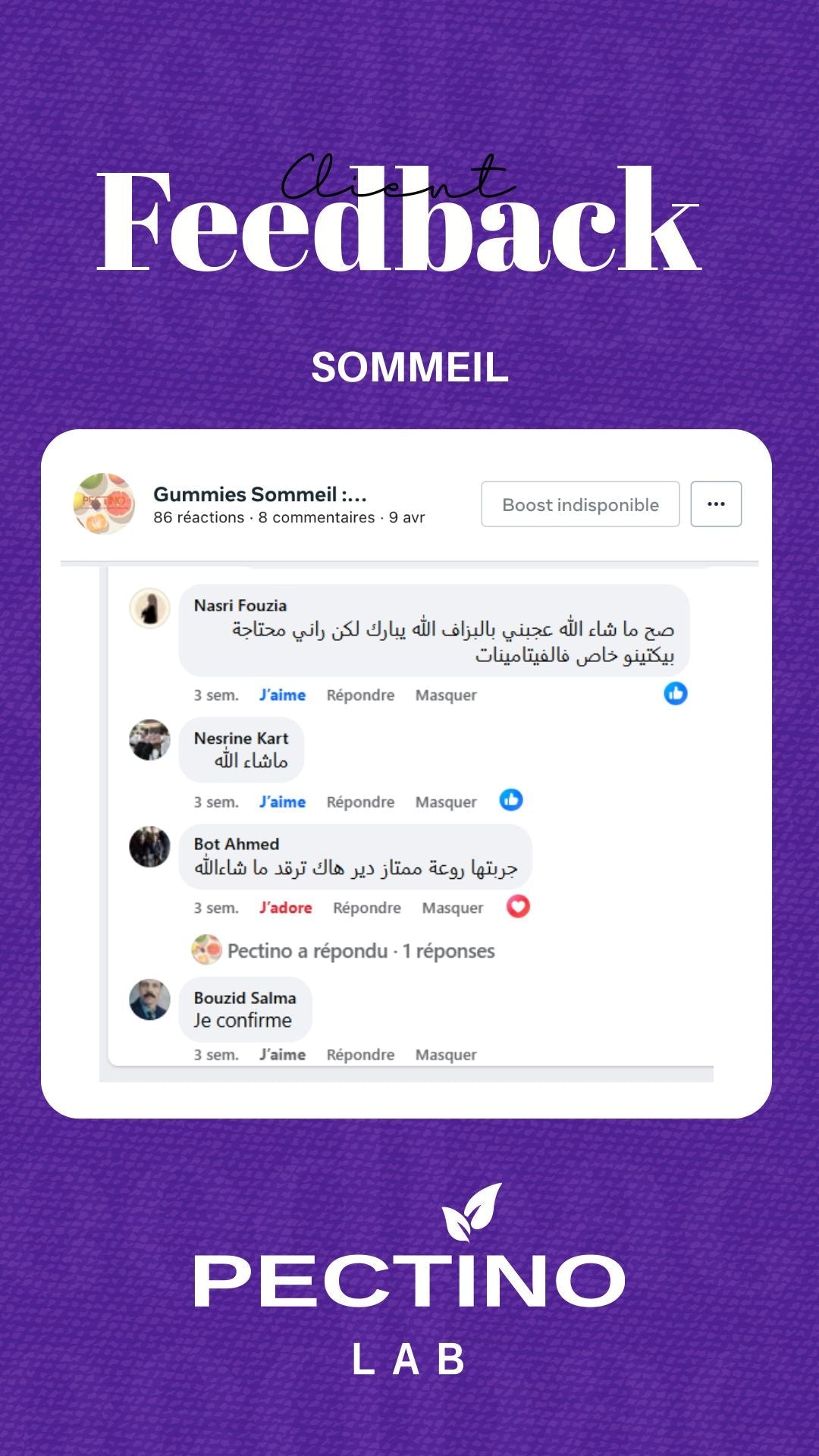 GUMMIES SOMMEIL 1 MOIS - Pectino : Les vitamines et les minéraux